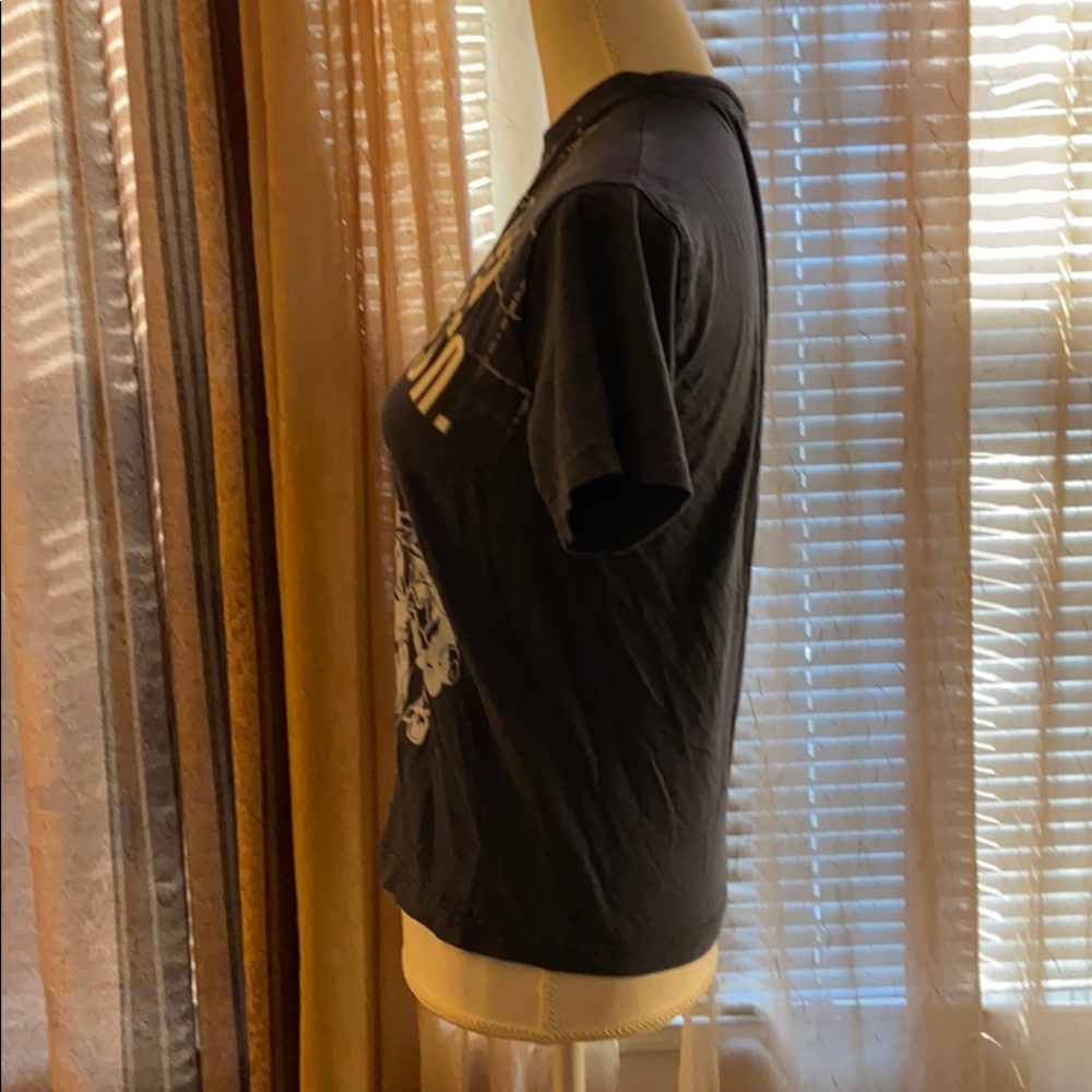 πUS POLO ASSN Blue T-shirt w/white orange print - Picture 4 of 6